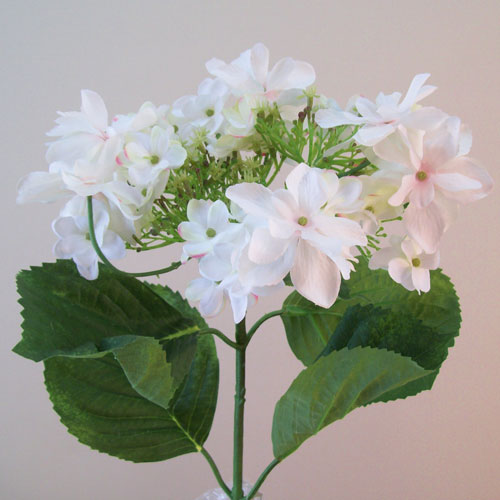 Artificial Hydrangeas Blush Pink 82cm Artificial Flowers